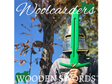 Woolcarders Wooden Swords